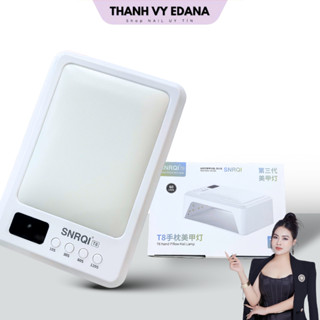 Máy hơ gel T8 72W chính hãng SNRQI, đèn hơ gel móng tay [Thanh Vy Nail]