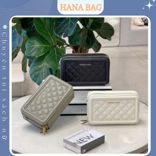 [MS 105] Túi xách nữ trám sần sz 18cm full box