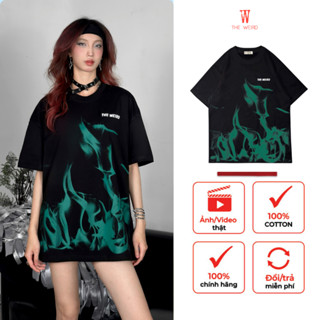 LOCAL BRAND Áo thun The Weird Phong Cách Unisex Form Rộng ATK1236