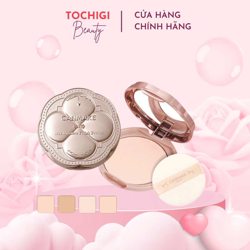 Phấn phủ Canmake Marshmallow Finish Powder kiềm dầu, chống nắng SPF50 PA+++