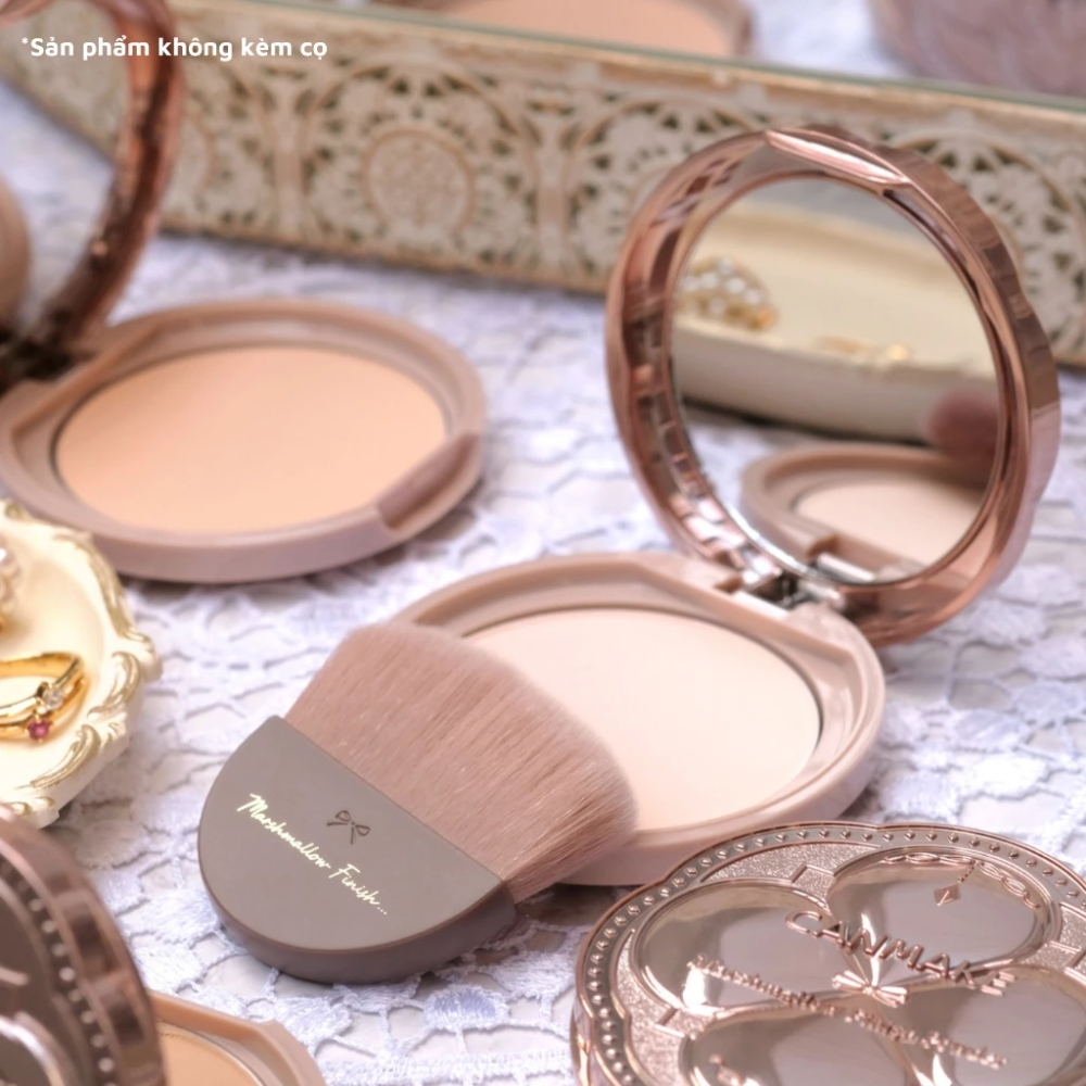 Phấn phủ Canmake Marshmallow Finish Powder kiềm dầu, chống nắng SPF50 PA+++