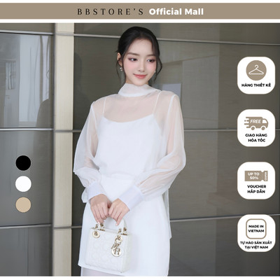 BBSTORE'S Áo Hai Dây Chất Lụa Cát (Không bao gồm áo bên ngoài) - A4319T
