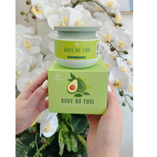 [Chính Hãng,Date 2027] Kem body bơ tươi Huyền Phi 250gr dưỡng trắng dưỡng ẩm giúp da mềm mịn, tươi trẻ, trắng hồng