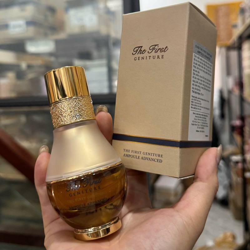 Tinh chất vàng The First 20ml tái sinh giải quyết vấn đề da