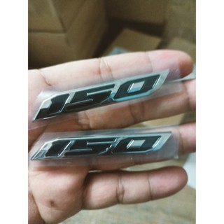 Bộ 2 tem chữ nổi 150 dán xe Sh, vario giá shock