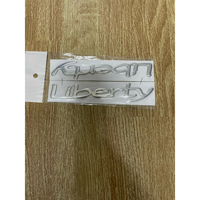 tem dán chữ nổi xe libity ie 125