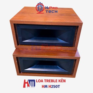  Loa Treble Kèn HM H250T 300W Thùng Gỗ  Giá 2 Cái  Có Phân Tần Loa Siêu Tép Rời Coil 250 - H2Pro 