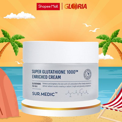 Kem Dưỡng Trắng Căng Bóng Da Sur.Medic+ Super Glutathione Enriched Cream 50ml