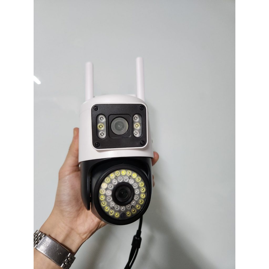 Camera Dùng Sim 4G Yoosee 4G QPT36-4G 2 Mắt Có Màu