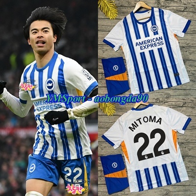 Áo bóng đá CLB BRIGHTON  24/25  - Vải Gai Thái Chuẩn thi đấu