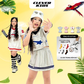 Set Váy Hè 88 CLEVER KIDS - chất thun cotton mịn mát [Size 18kg-56kg]