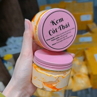 Kem body cốt Thái dẻo rỉ dầu vàng dưỡng trắng da body hộp 130g