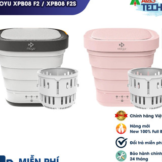  Máy giặt mini Xiaomi gấp gọn 2 trong 1 Moyu XPB08 F2   XPB08 F2S  tích hợp tia UV khử khuẩn  