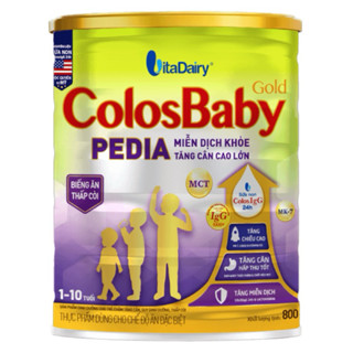 Sữa bột ColosBaby gold Pedia 800gr 1-10 tuổi