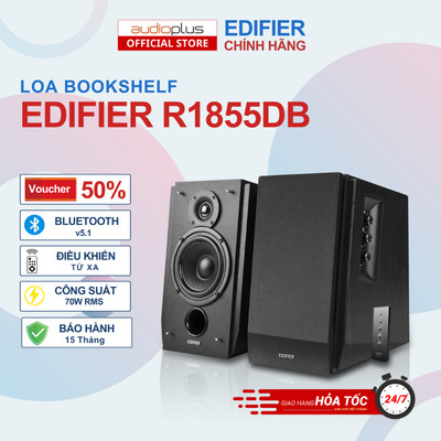 Loa bluetooth 5.0 Edifier R1855DB - Thiết kế tinh tế - Công suất 70W - Cổng subout - Chính hãng