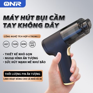 Máy Hút Bụi Cầm Tay 4in1 Hút Bụi Không Dây Lực Hút 5000PA Hút Bàn Phím Ô Tô Pin Sạc Tiện Lợi