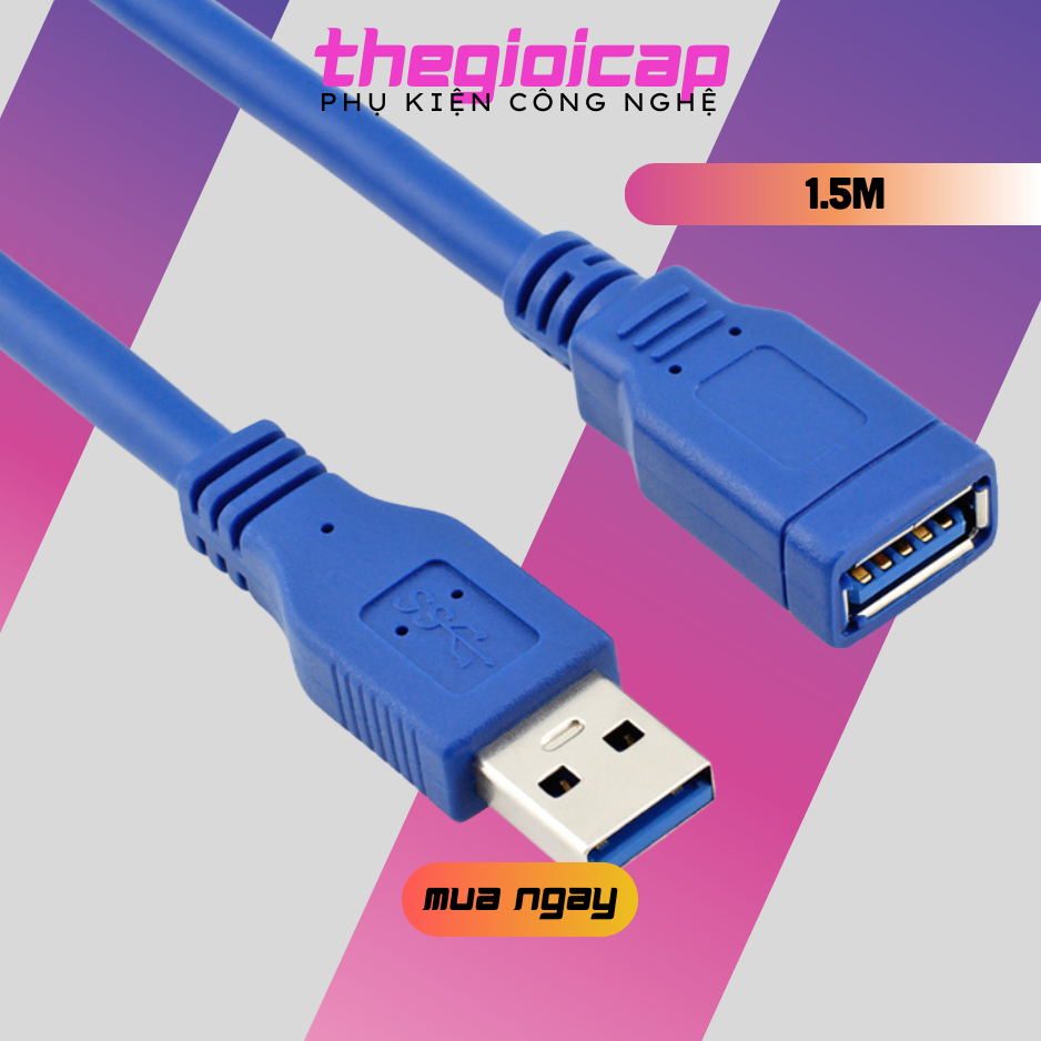 Dây cáp USB 3.0 1.5m - Dây nối dài usb 3.0