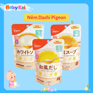 Bột nêm Dashi Pigeon Nhật cho bé ăn dặm (date 09/2026)