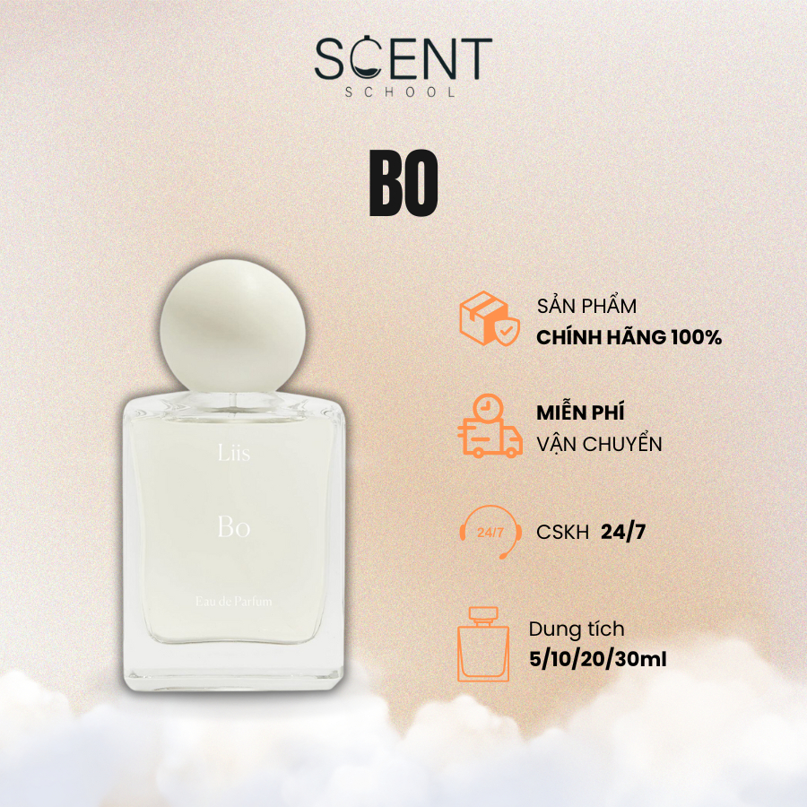 2/10ml | Liis Bo | Nước Hoa Unisex | Scent.school Perfume