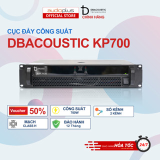 Cục đẩy công suất DBAcoustic KP700 - 2 kênh - class H - 700W/kênh - Chính hãng - BH 12 tháng