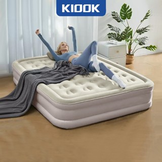 KIOOK【Quà Máy Bơm Điện+Gối Nệm Hơi Đệm Hơi Tự Bơm Nệm Hơi Gấp Gọn Giường Bơm Hơi 1/2/3 Người