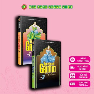 Sách - truyện cổ grimm trọn bộ 2 tập