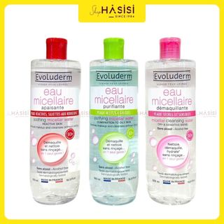 Nước tẩy trang evoluderm micellar cleasing water