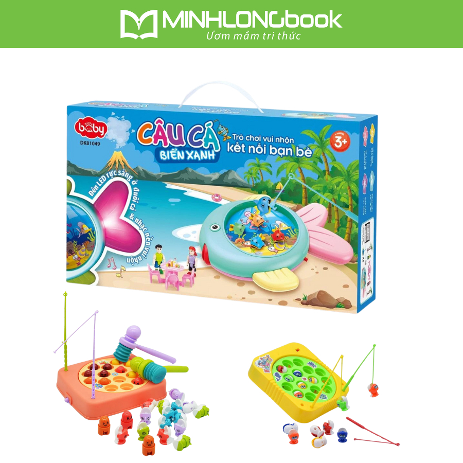 Đồ Chơi Duka: Câu Cá - Đập Chuột (Khéo Tay Nhanh Mắt)