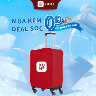 Bao Trùm Vali KUME Chống Trầy Xước - Đủ Size Vali 20/24/28 (Chọn Size)