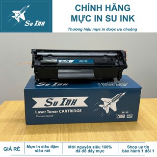 Hộp mực máy in Canon LBP2900(Q2612A/303/FX9) Su Ink siêu đậm -mới 100%,đầy mực.Có lỗ đổ mực,đổ thải