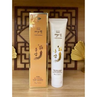 Sữa Rửa Mặt Hồng Sâm Đỏ My Gold 130ml.- MY ME GOLD RED GINSENG FOAM CLEANSING.