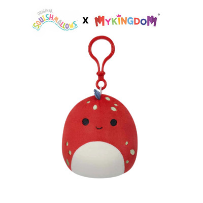 Đồ Chơi Móc Khoá 3.5 Inch Dolan - Red Dino SQUISHMALLOWS SQCP00218
