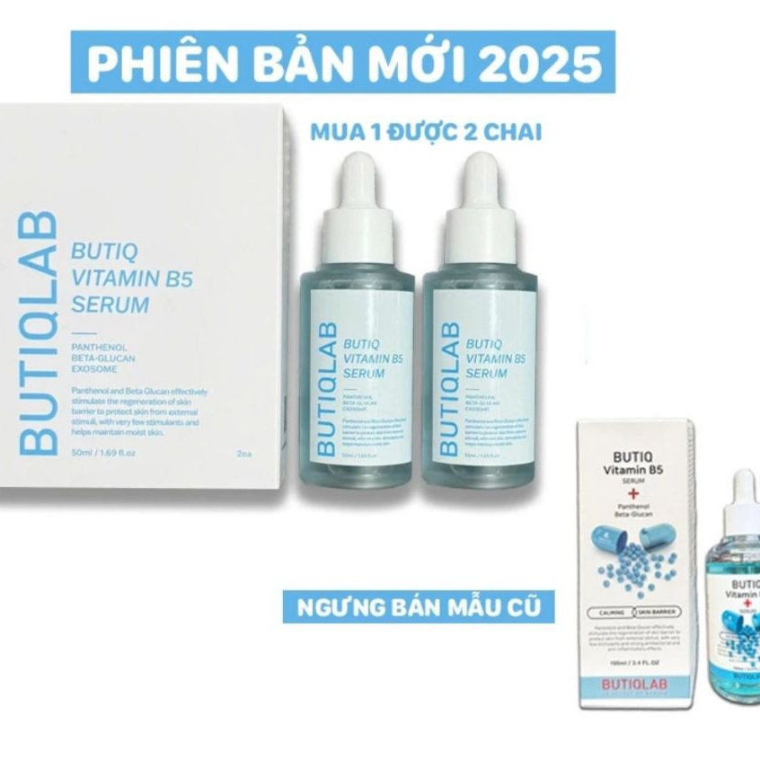 Serum Vitamin B5 ButiQ Tinh Chất Vitamin B5 Chính Hãng Hàn Quốc