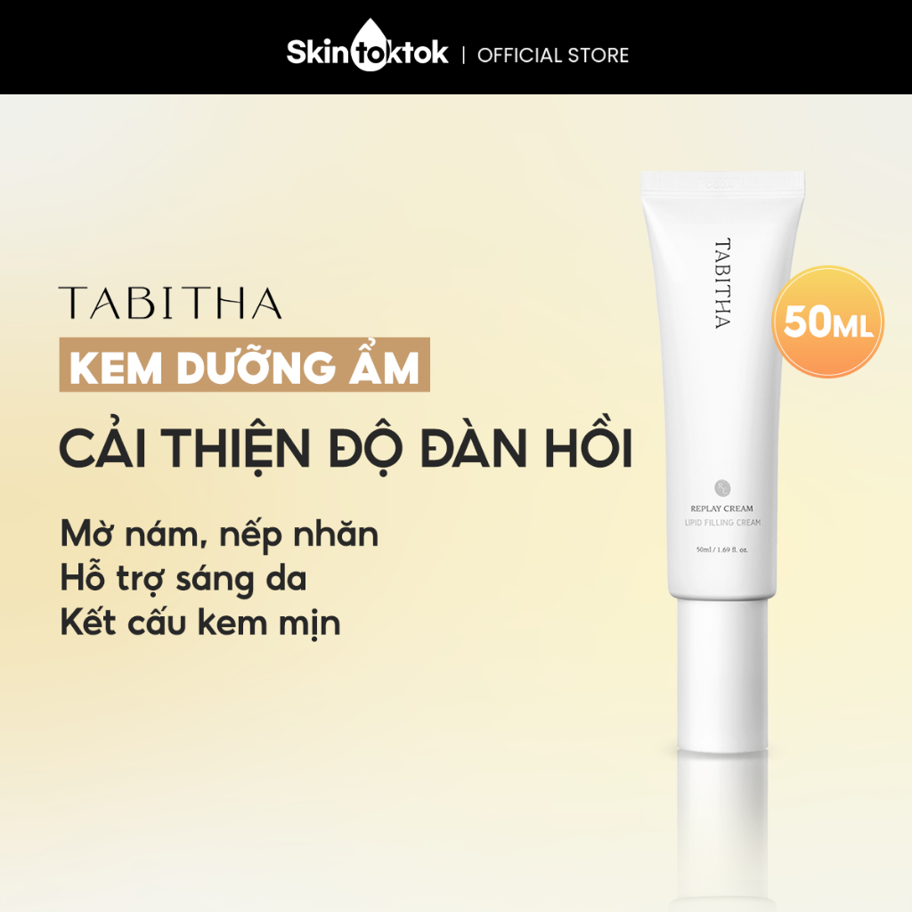 [TABITHA]  Kem dưỡng ẩm, phục hồi, ngăn ngừa lão hóa da TABITHA Replay Cream 50ml