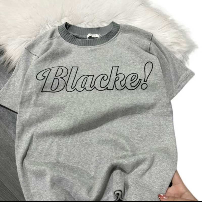 Áo Thun Nữ , Áo Thun Babytee In Chữ Black