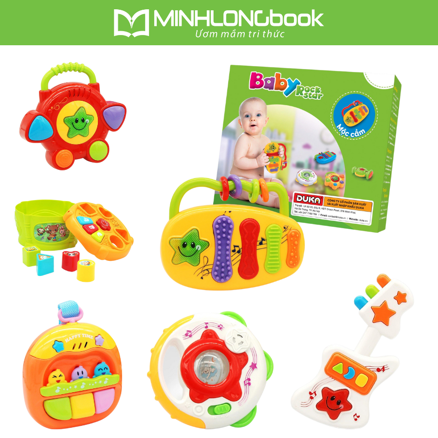 Đồ Chơi DUKA Baby Rock Star Dành Cho Trẻ Sơ Sinh