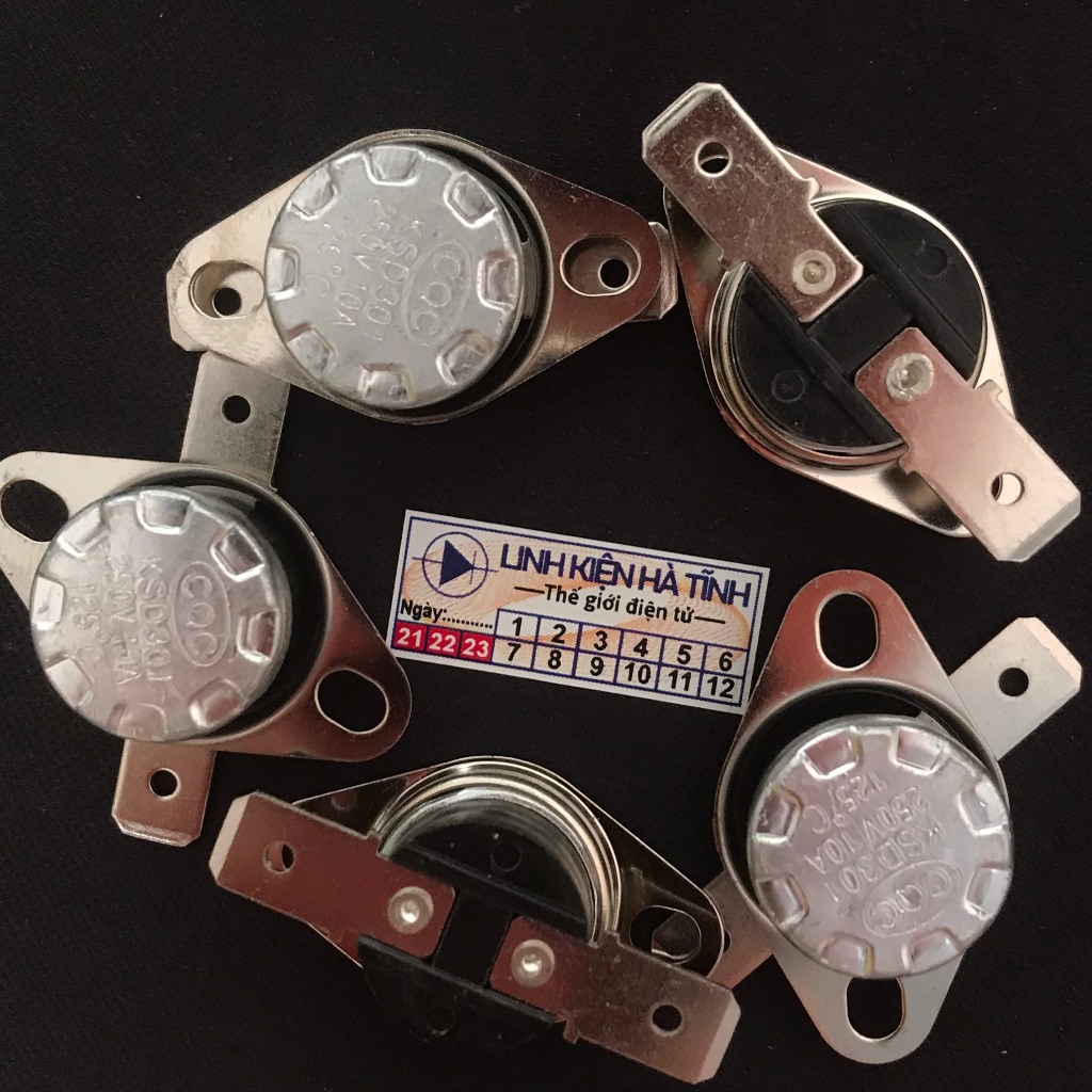 10 CÁI KSD301 Công tắc rơ le nhiệt  100 độ