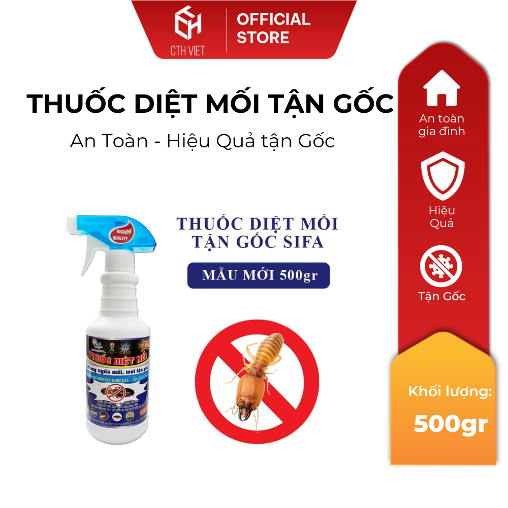 [1 Chai] Diệt Mối Tận Gốc SIFA -500Gr