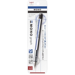 [DA ĐEN] Bút Chì Bấm Lắc Tombow Mono Graph 0.3/0.5mm