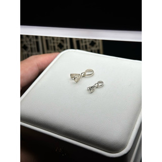 Phụ kiện trang sức Móc Bạc mặt đá