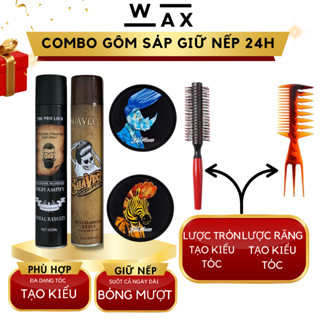 Gôm xịt tóc nam THE PRO LOCK sáp vuốt tóc Blumaan styling meraki giữ nêp, tạo kiểu tự nhiên đến 12H