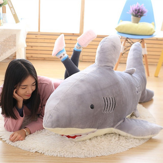 CÁ MẬP ĐỒ CHƠI NHỒI BÔNG CHO BÉ CAO CẤP LÔNG MỊN