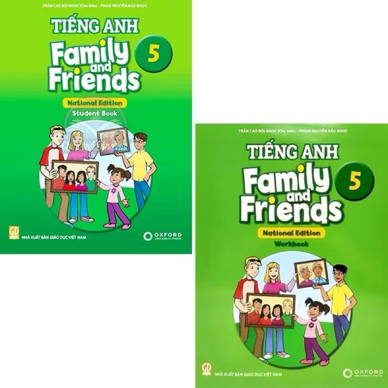 Sách - tiếng anh family and friends lớp 5