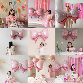 Bóng trang trí hình nơ tiểu thư cho bé gái