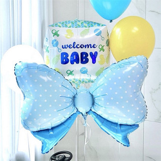 Bóng trang trí hình nơ tiểu thư cho bé gái