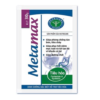 Sữa gói Metamax 300g (cho người rối loạn tiêu hóa, phòng táo bón- tiêu chảy, phục hồi niêm mạc ruột)