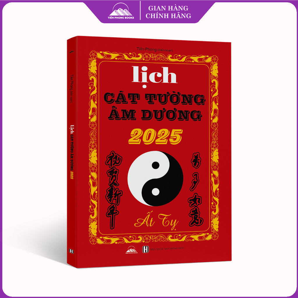 Sách - Lịch Cát Tường Âm Dương 2025