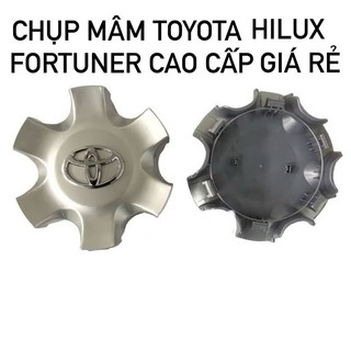 Logo chụp mâm, ốp lazang bánh xe ô tô Toyota Fortuner (2005-2012) và Toyota Hilux (2008-2012) - Giá 1 cái