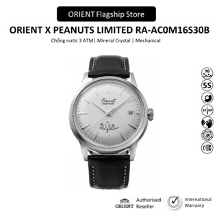 Đồng hồ cơ nam Orient Bambino Limited Edition RA-AC0M16S30B – Phiên bản giới hạn kỷ niệm 75 năm với Snoopy & Woodstock
