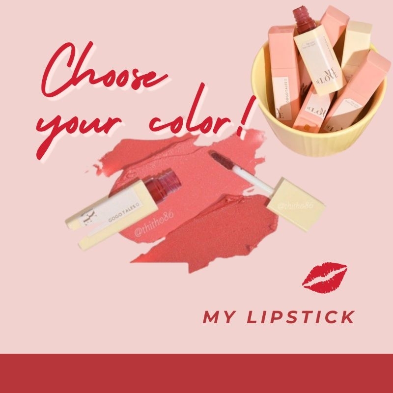 Son kem lì sương khói Gogo tales mỹ love velvet matte lip gt389 - GOGO TALES
